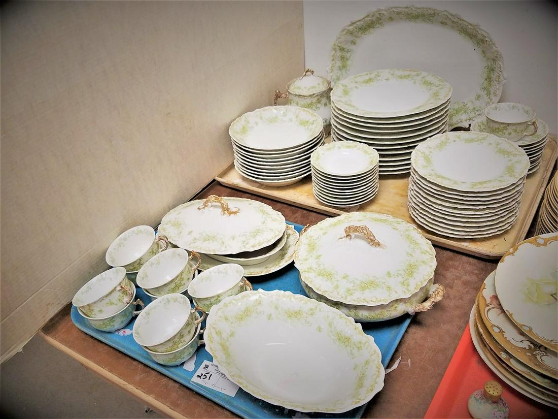 71PC. LIMOGES DINNER SERVICE (1 of 5)