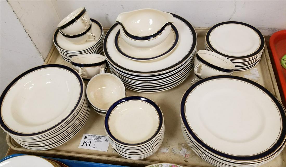 TRAY 79 PC FONDE VILLE AMBASSADOR WARE DINNER SERVICE (1 of 2)