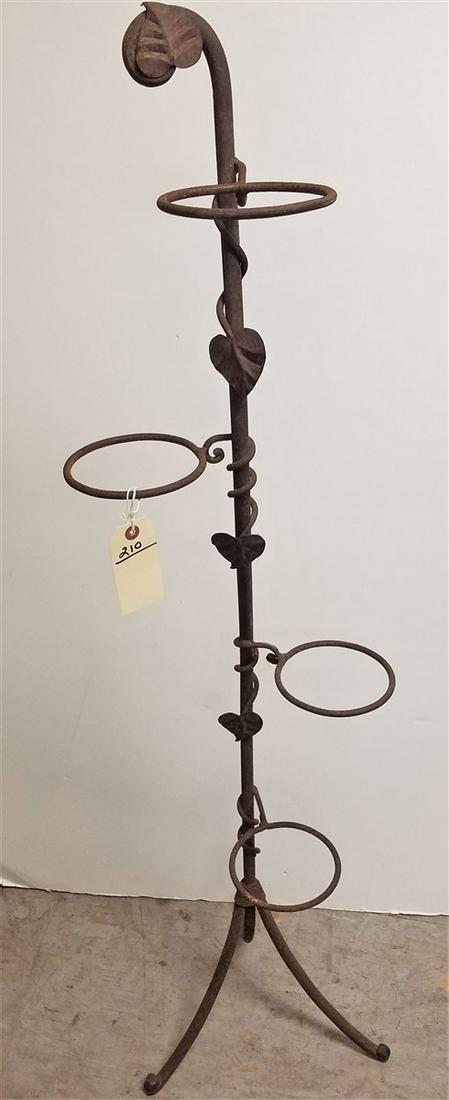 WROUGHT PLANT STAND, 53"H (1 of 1)