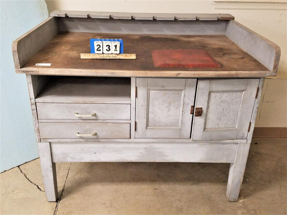 POST OFFICE CABINET, 42"H X 51"W X 36"D (1 of 2)