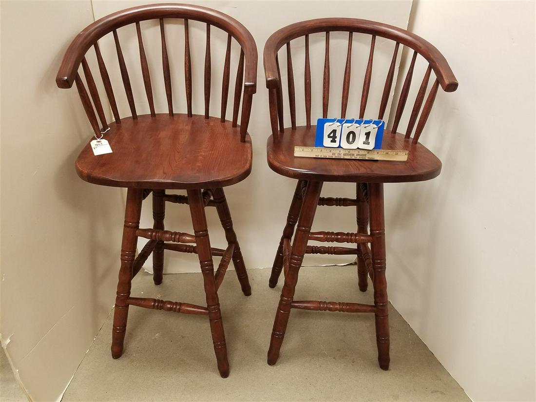 PR. OAK COUNTER CHAIRS (1 of 1)