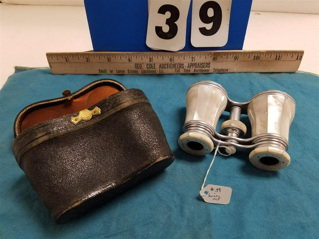 PARIS OPERA GLASSES W/ MOP + CASE (1 of 5)