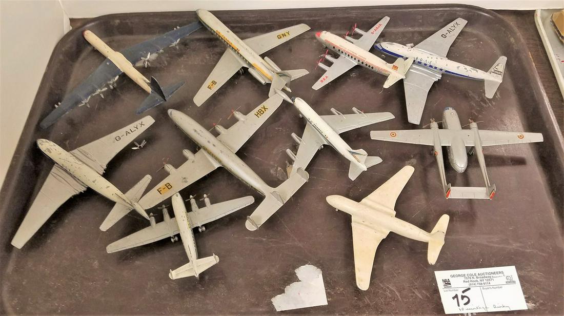 TRAY 10 VINTAGE DINKY PLANES: TRAY 10 VINTAGE DINKY PLANES