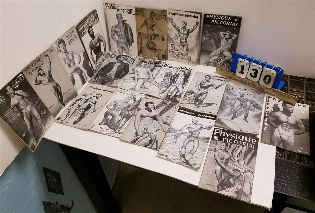 LOT 30 50'S-60'S MALE BEEFCAKE MAGS, PHYSIQUE PICTORIAL (1 of 3)