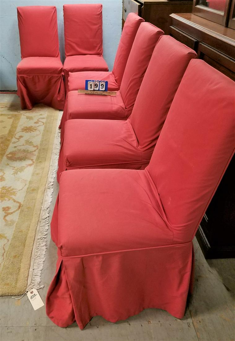 SET 6 PARSONS CHAIRS (1 of 3)