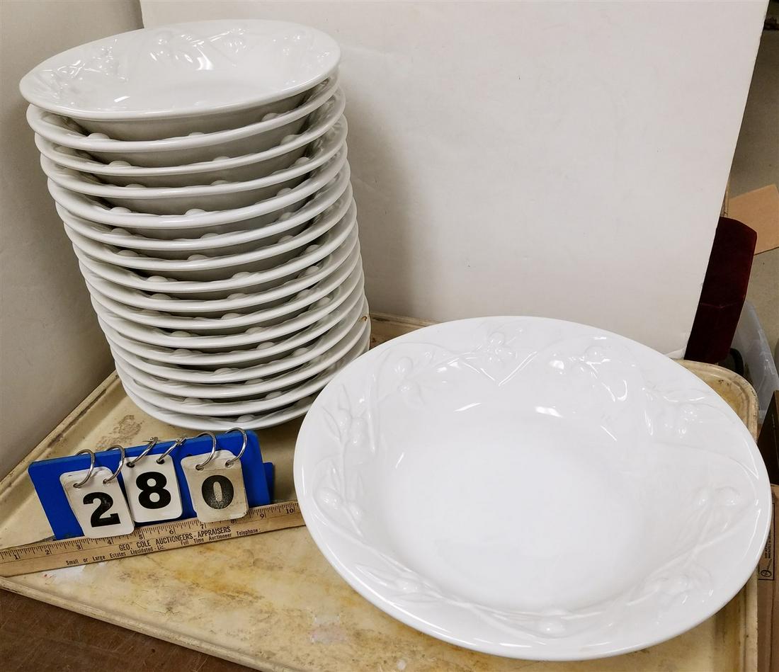 L. PATRIZI FOR WILLIAMS SONOMA ITALY PASTA BOWL, 3.25"H (1 of 1)