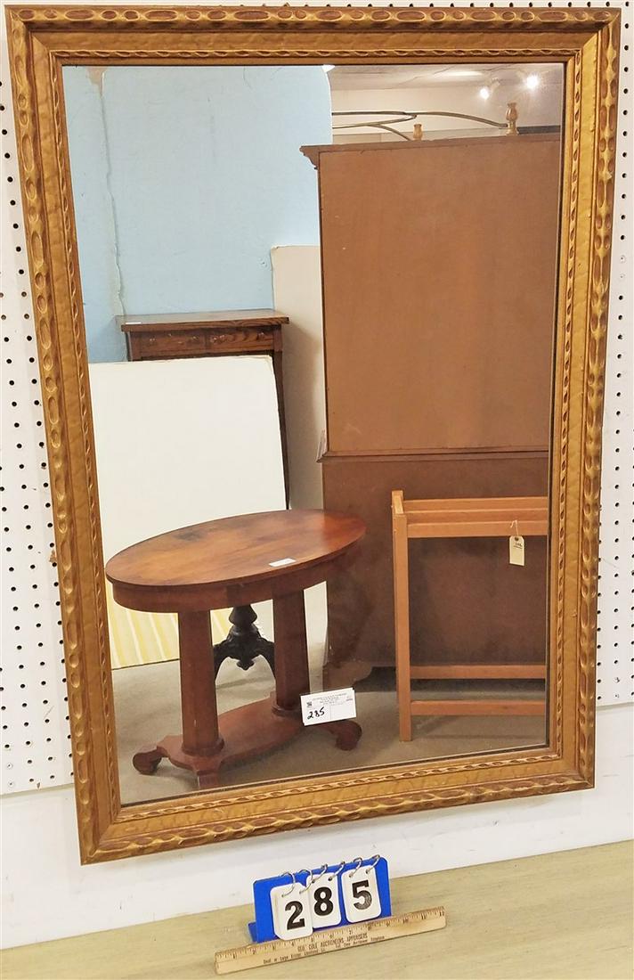 GILT FRAMED MIRROR 40" X 28" (1 of 2)