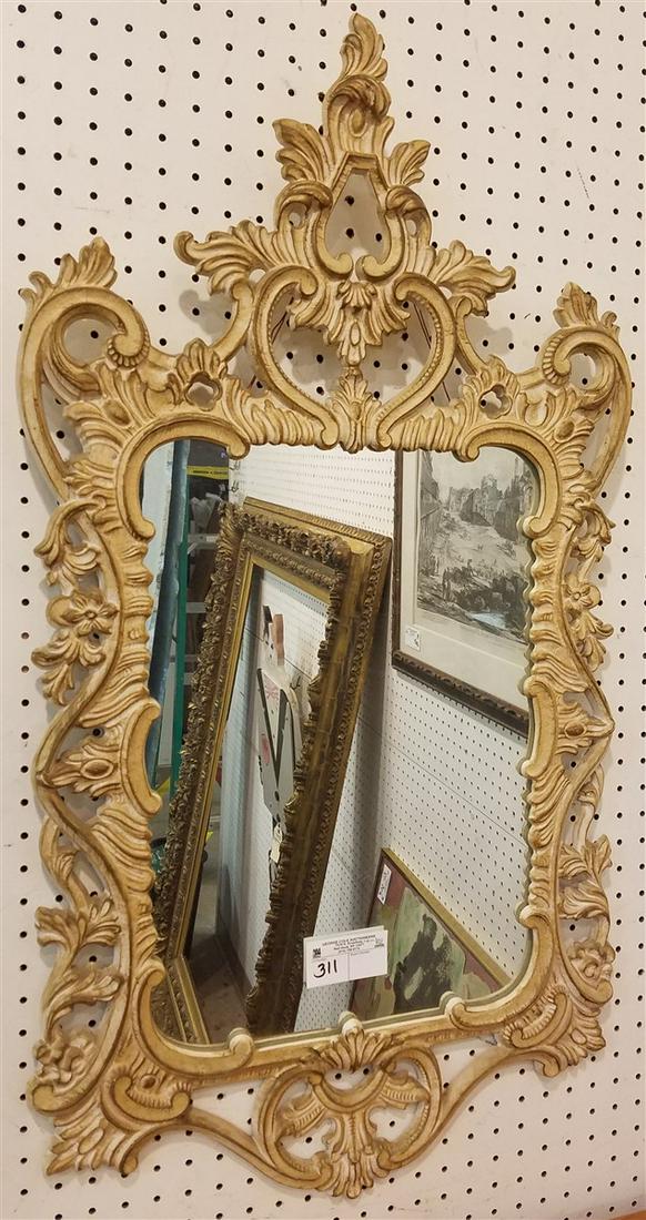 FRAMED MIRROR, 37.5" X 19.5" (1 of 3)