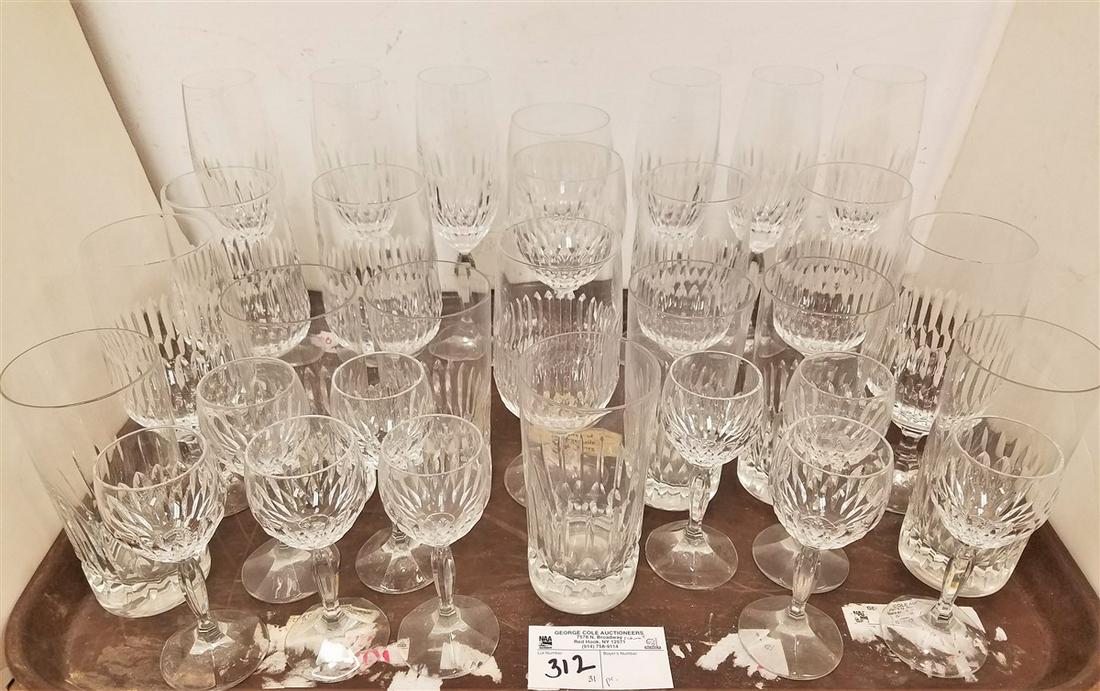 TRAY 31PC. CUT STEMWARE (1 of 1)