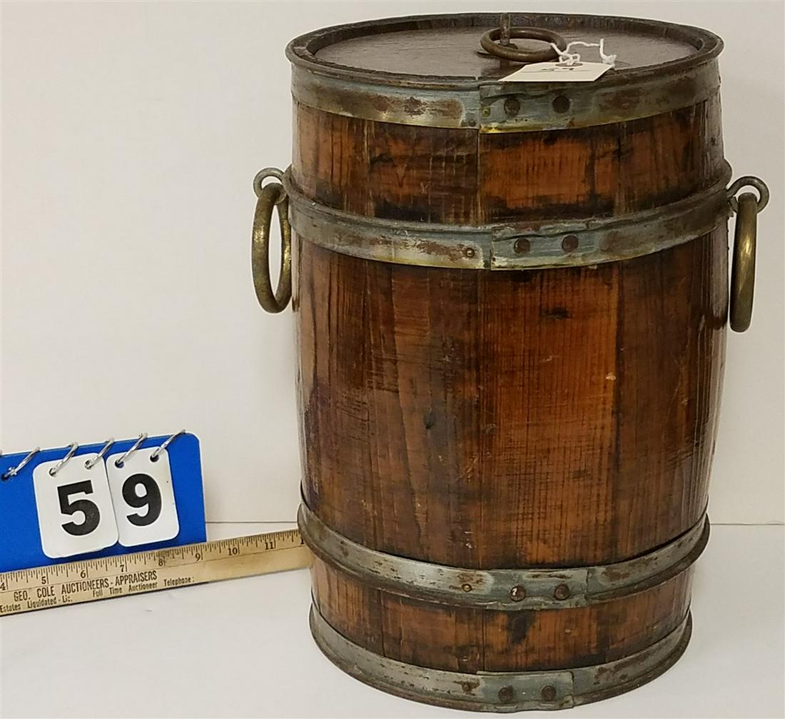 BARREL COOLER, 14.5"H X 10" DIAM.: BARREL COOLER, 14.5"H X 10" DIAM.