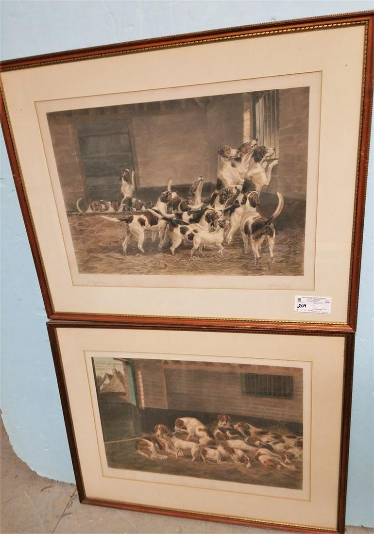 PR. 1895 COLOR ENGR. DAY'S WORK DONE + WAKE UP CALL, (1 of 4)