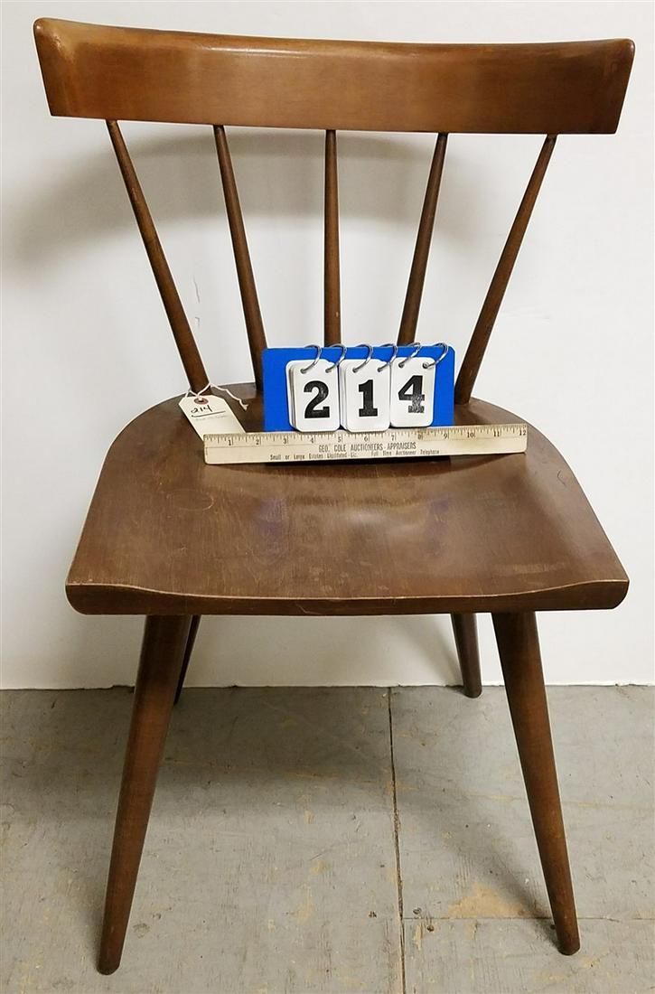 PAUL MCCOBB MAPLE SIDE CHAIR (1 of 2)