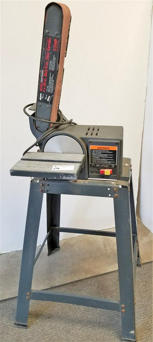 CRAFTSMAN 4 X36" BELT/ 6" DISC SANDER (1 of 3)