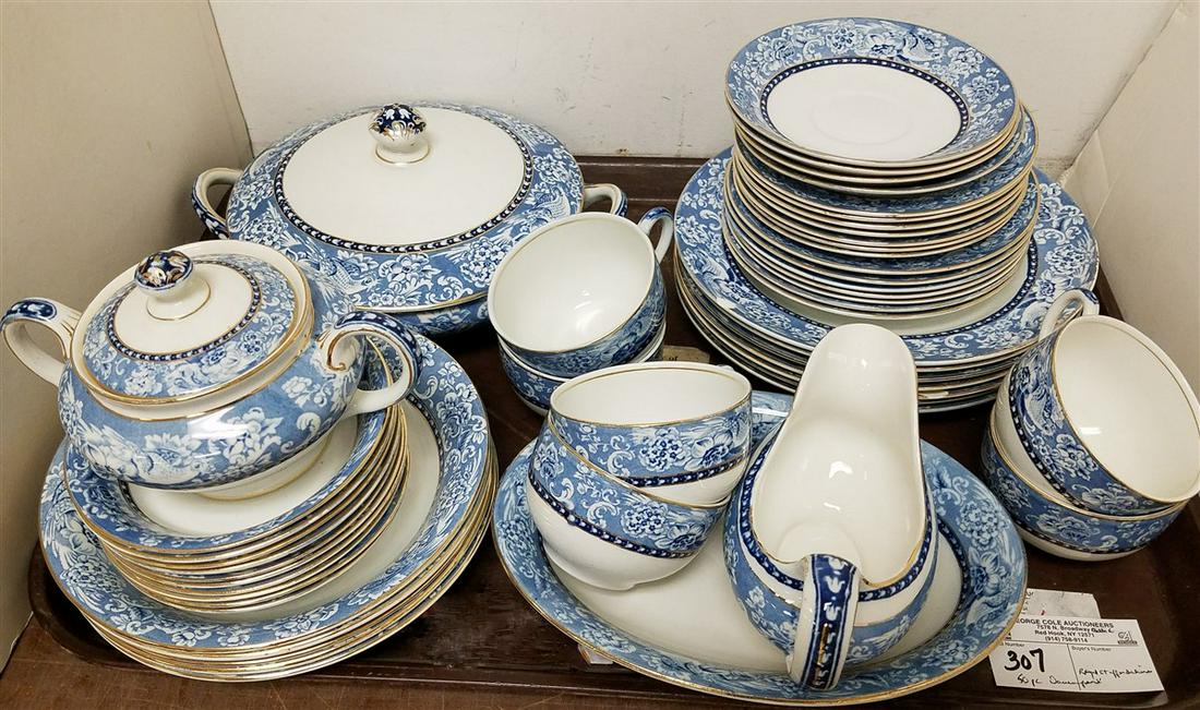 TRAY 50PC. DAVENPORT ROYAL STAFFORDSHIRE DINNER SERVICE (1 of 2)