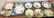 TRAY LIMOGES ENAMELED CABINET, PLATES, BOWLS, BAVARIA