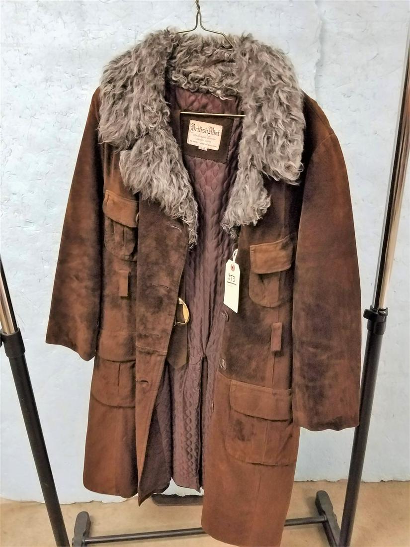 BRITISH MIST SUEDE JACKET - SIZE 13/14 (1 of 4)