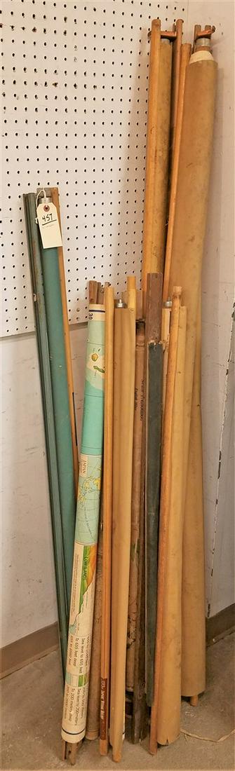 10 PULL DOWN SCHOOL MAPS (1 of 20)