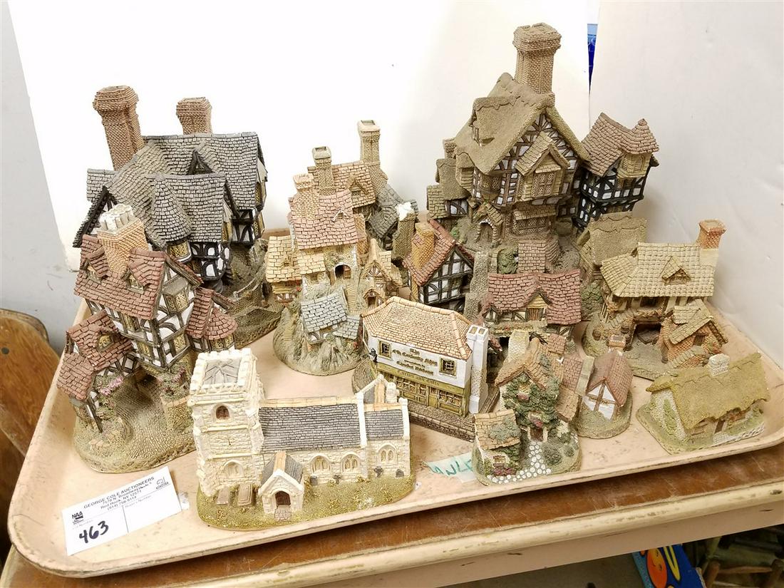TRAY 13 LILLIPUT LANE HOUSE SCULPTURES (1 of 1)