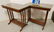 PR. MAHOG. STANDS, 23"H X 24"W X 13"D - 2