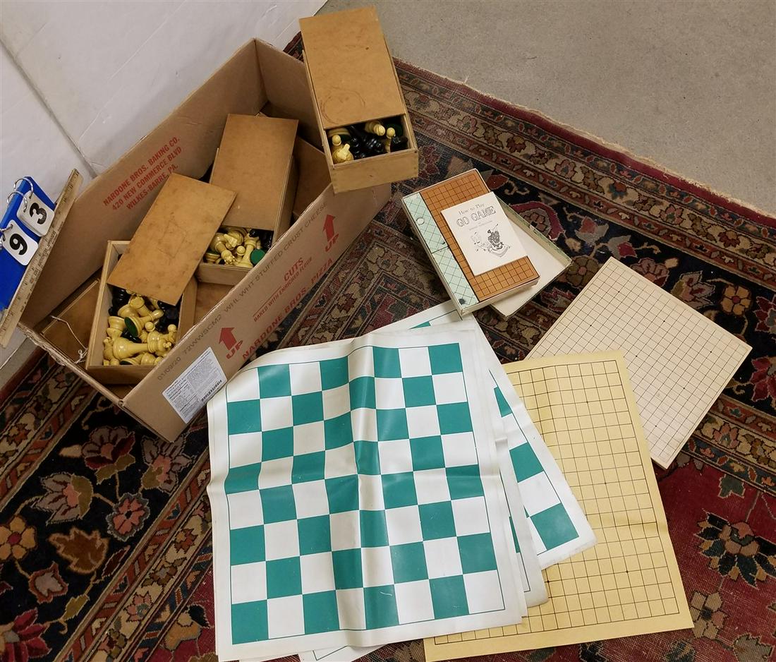 BX 7 CHESS SETS + GO GAME (1 of 3)
