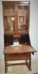 OAK SECRETARY DESK, 75"H X 30"W X 20"D - 2
