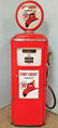 1955-60 TOKHEIM 300 GAS PUMP FIRE CHIEF - 4