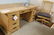NEW RIVERSIDE FURN. OAK DESK 30"H X 5'6"W X 34"D W/
