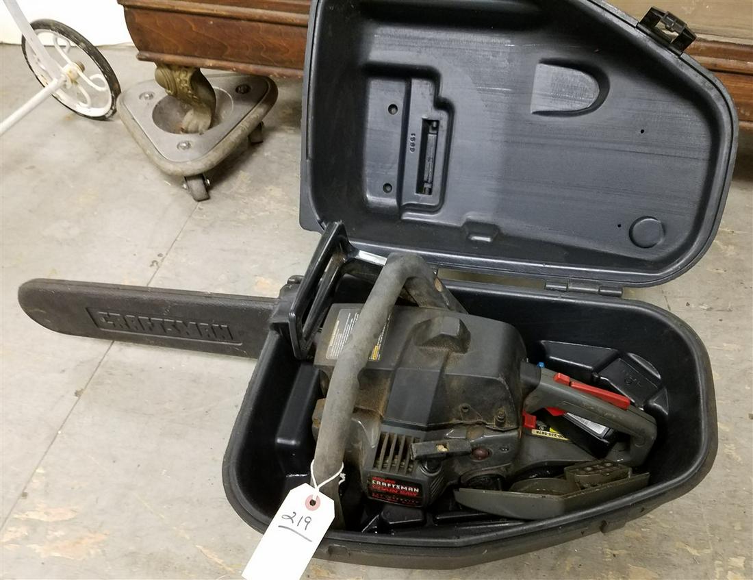 CRAFTSMAN CHAINSAW (1 of 2)