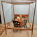 QUEEN SHAKER STYLE PINE CANOPY BED