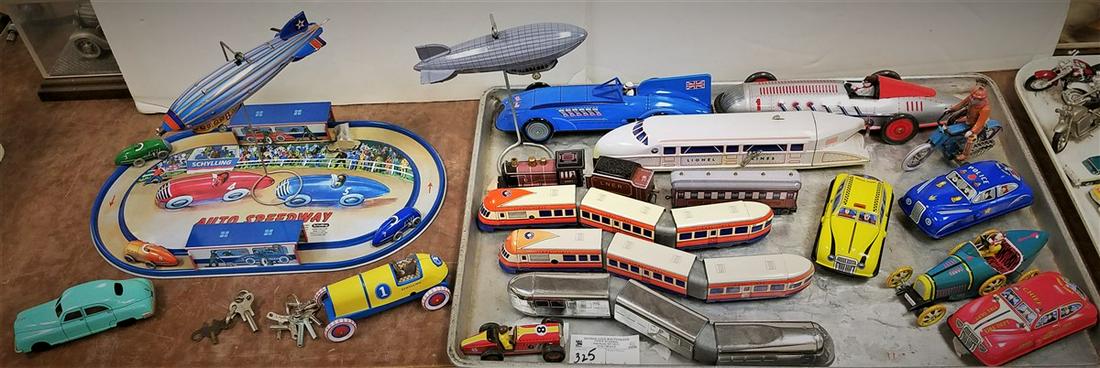 TRAY 18 TOY VEHICLES-SCHYLLING, ETC. (1 of 3)