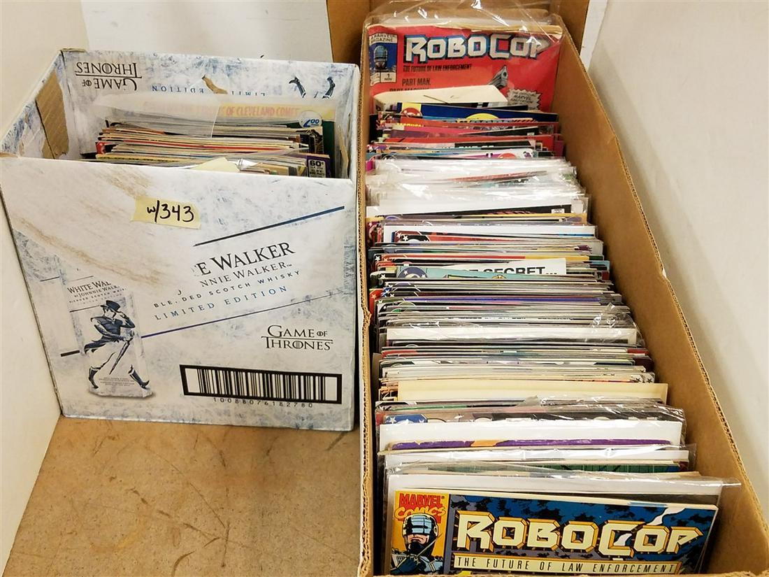 2 BXS. 300+ COMIC BOOKS-DC, MARVEL (1 of 3)