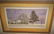 FRAMED LITHO WINTER LANDSCAPE, PENCIL SGND.+ #'D