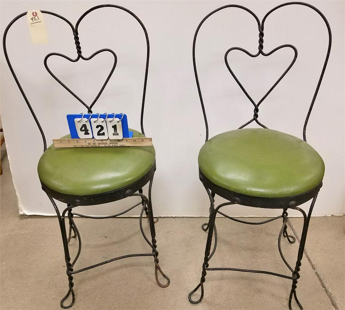 PR WIRE FRAME ICE CREAM PARLOR CHAIRS (1 of 2)