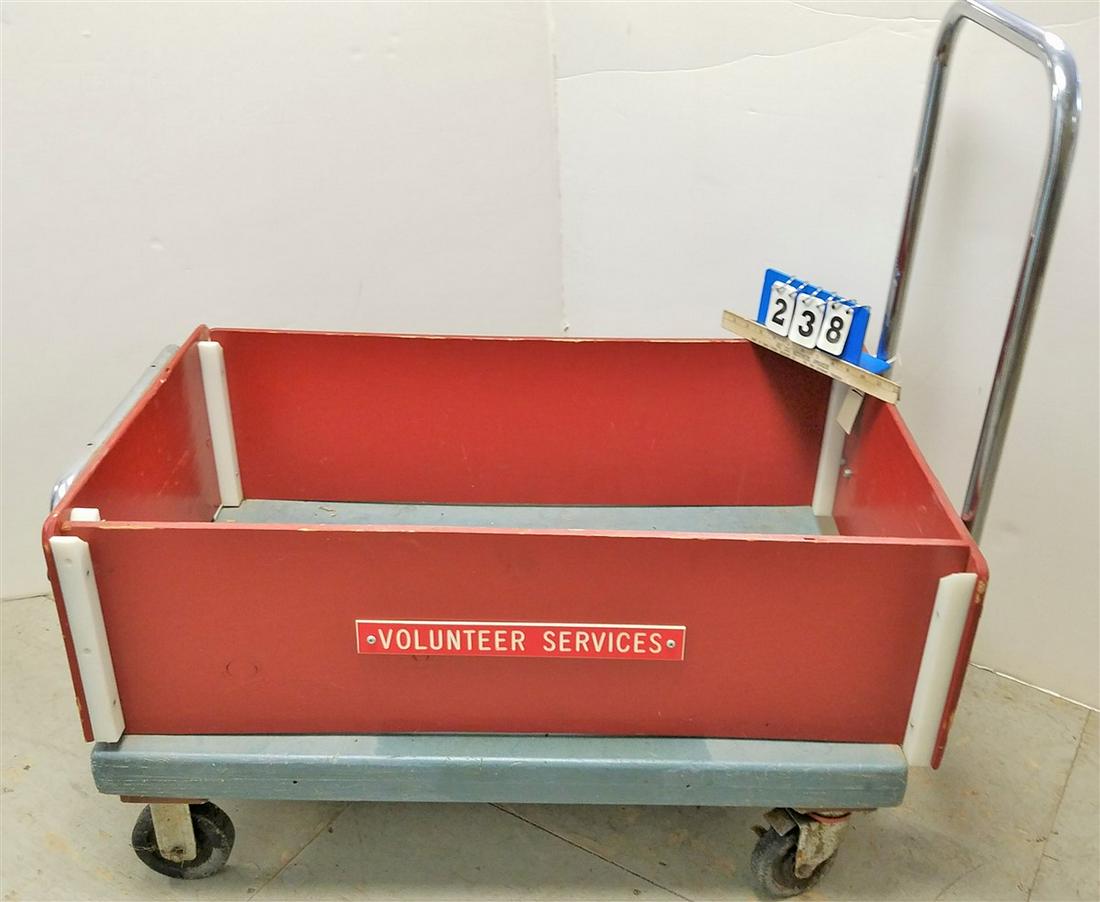 VOLUNTEER SERVICES CART: VOLUNTEER SERVICES CART