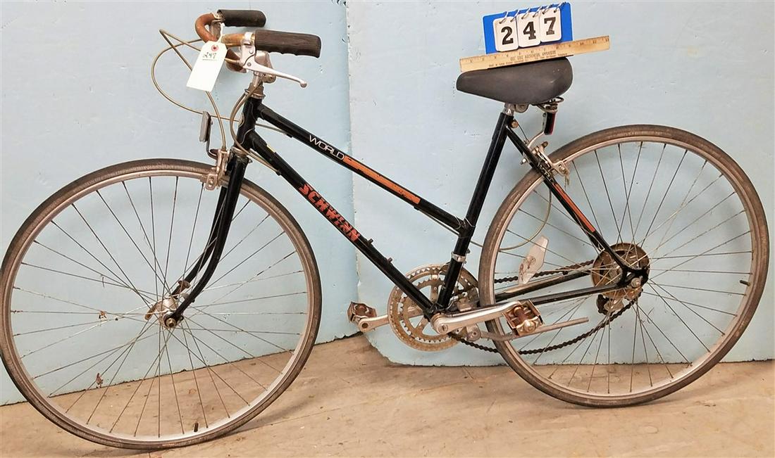 SCHWINN WORLD 10 SPEED BIKE: SCHWINN WORLD 10 SPEED BIKE
