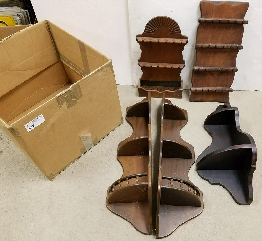 BX SPOON HOLDERS, WALL SHELVES: BX SPOON HOLDERS, WALL SHELVES