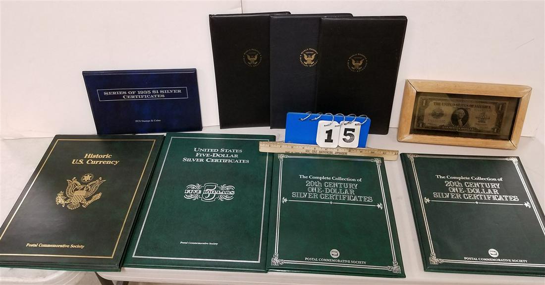 BX US CURRENCY, 1934+1935 $5 SILVER CERT, 2-1928 SILVER (1 of 16)