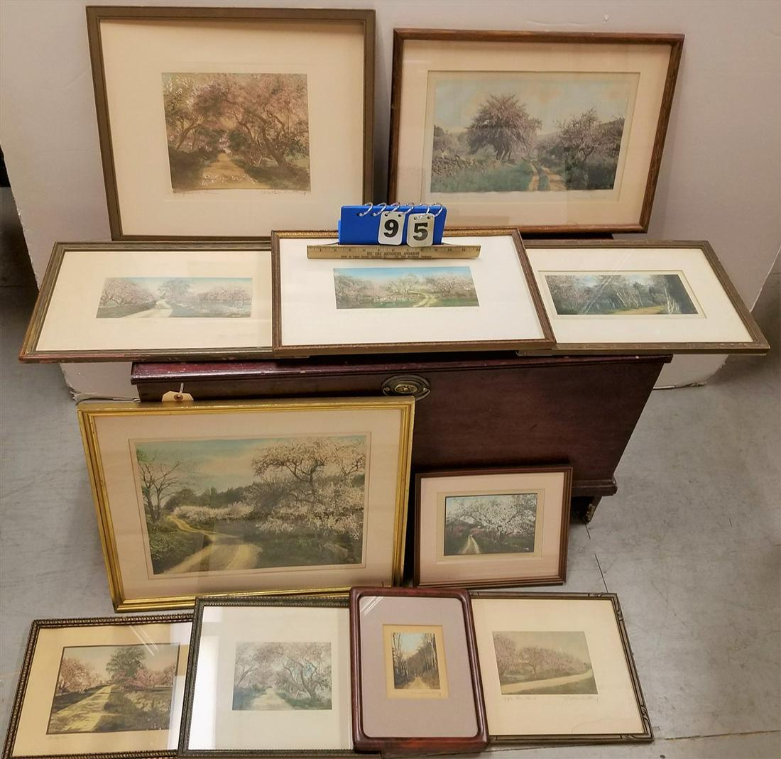 BX 10 FRAMED WALLACE NUTTINGS (1 of 3)