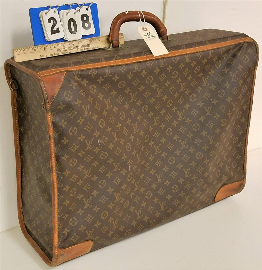 LOUIS VUITTON c.1970'S SOFT SIDED SUITCASE (1 of 7)