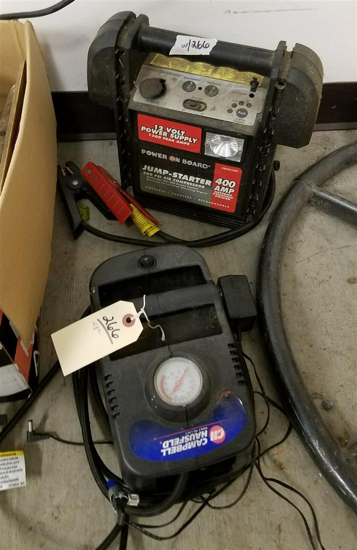 12 VOLT POWER SUPPLY, 400 AMP JUMP STARTER + CAMPBELL (1 of 1)
