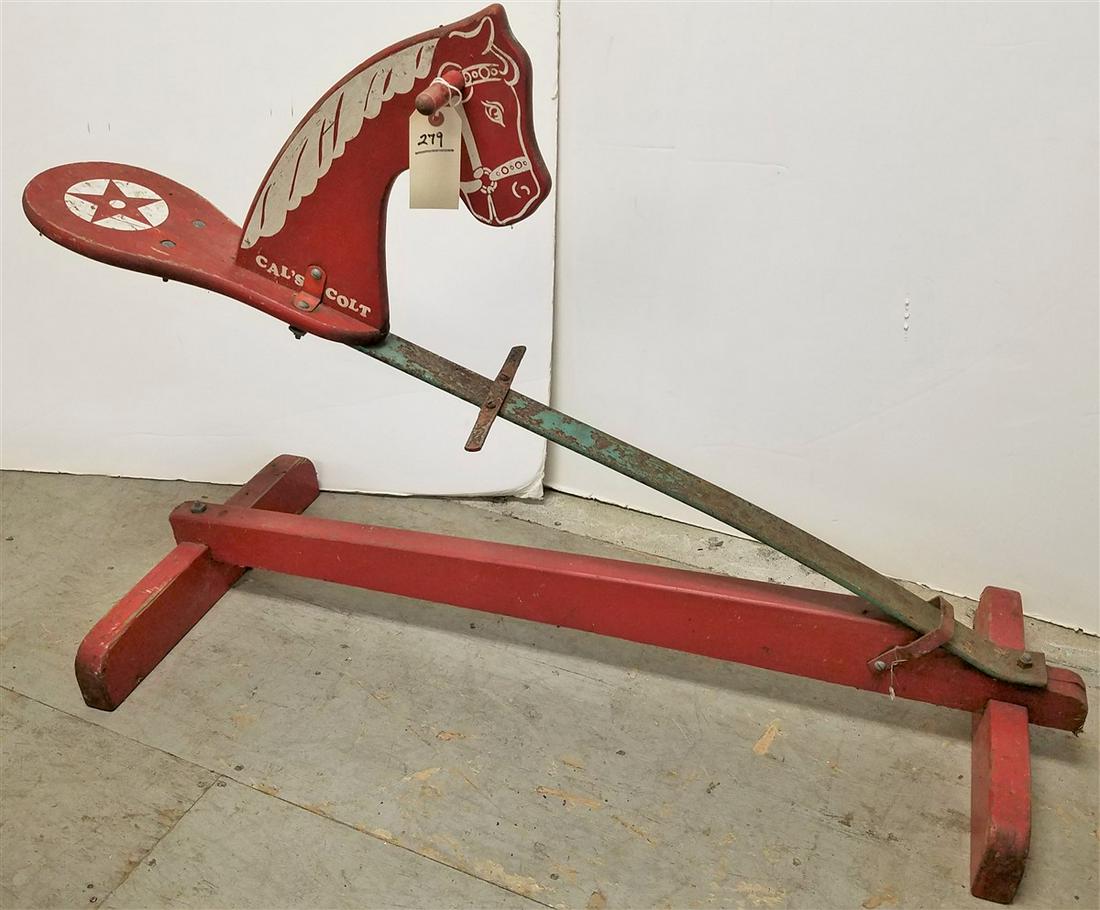 CAL/S COLT ROCKING HORSE (1 of 2)