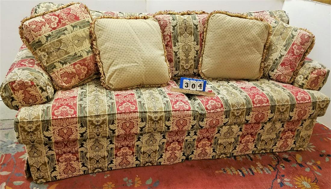 7' UPHOLS. SOFA (1 of 4)