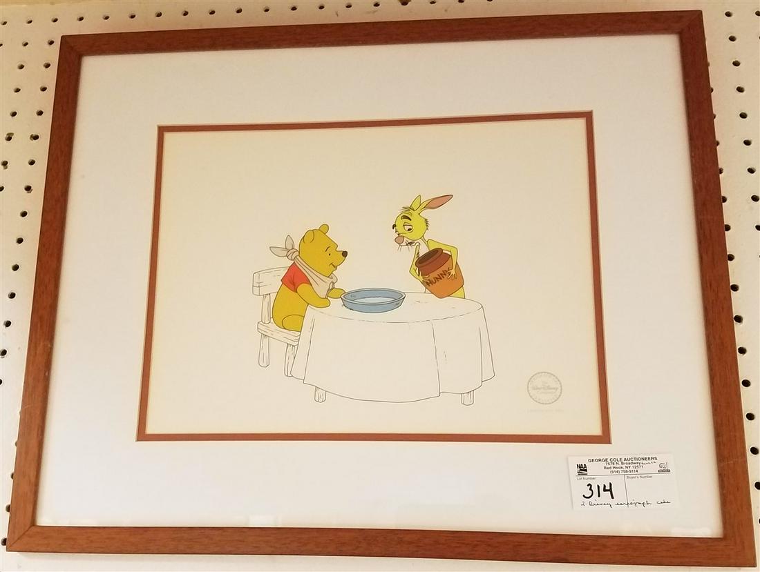2 FRAMED DISNEY SERIOGRAPH CELS-WINNIE THE POOH AND THE (1 of 4)