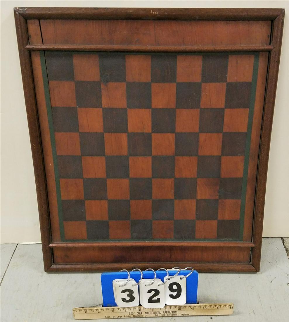 FOLK ART GAME BOARD, 21" X 18" (1 of 1)