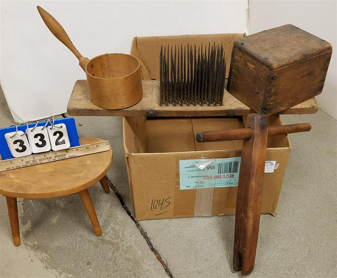 BX PRIM. WOODEN ITEMS (1 of 1)