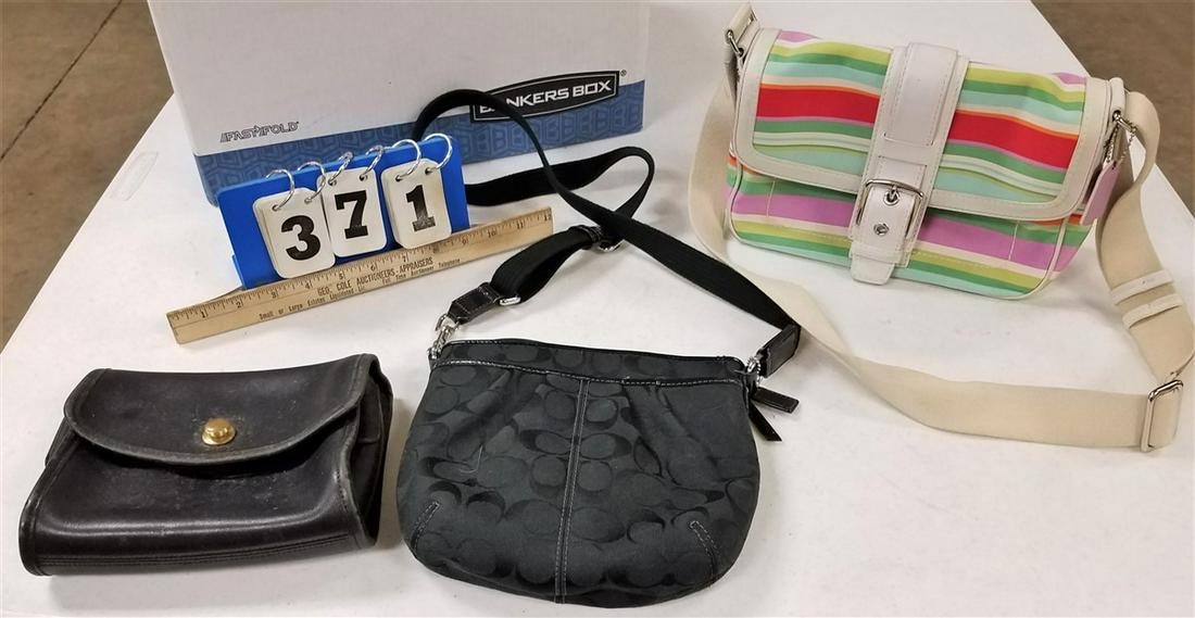 3 COACH HANDBAGS (1 of 1)