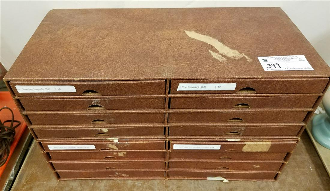 8 RUSSIAN COLLECTOR PLATES-THE LENINGRAD PORCELAIN (1 of 13)