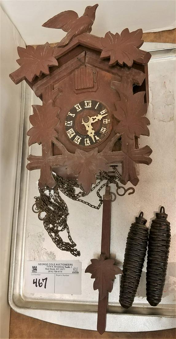 GERMAN COOKOO CLOCK (1 of 1)