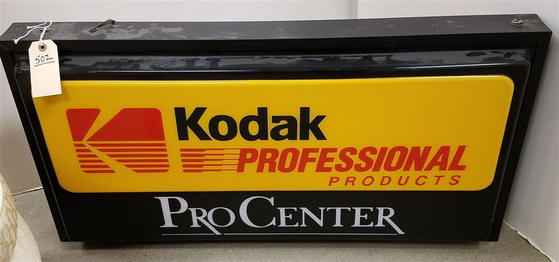 KODAK SIGN, 18.5"H X 3'W X 6"D (1 of 1)