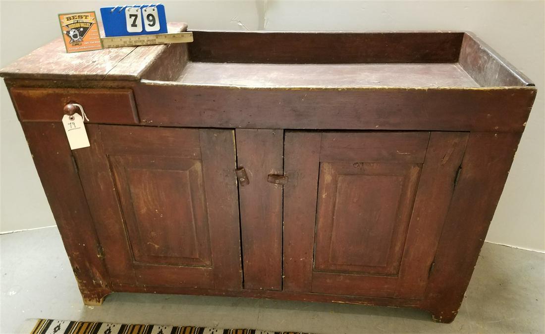 PRIM. PTD. WASH STAND, 34.5"H X 54.5"W X 20.5"D: PRIM. PTD. WASH STAND, 34.5"H X 54.5"W X 20.5"D